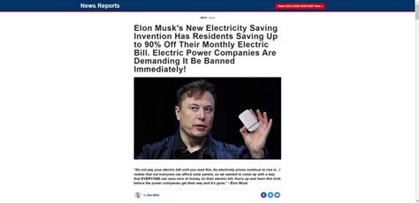 elon musk electric saving box|musk power saving scam.